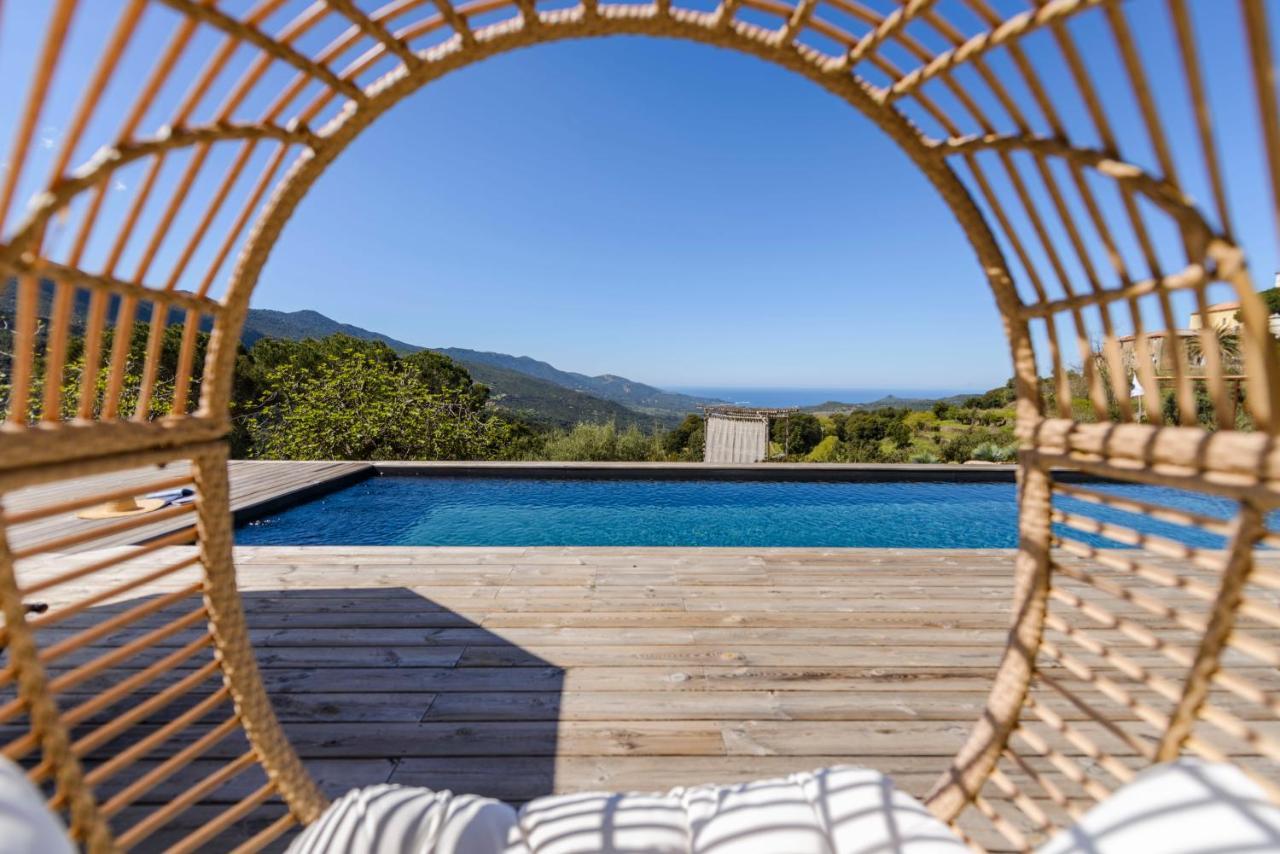 Terre De Maquis, Maison D'Hotes Vue Mer Corse Sari-D'orcino Dış mekan fotoğraf