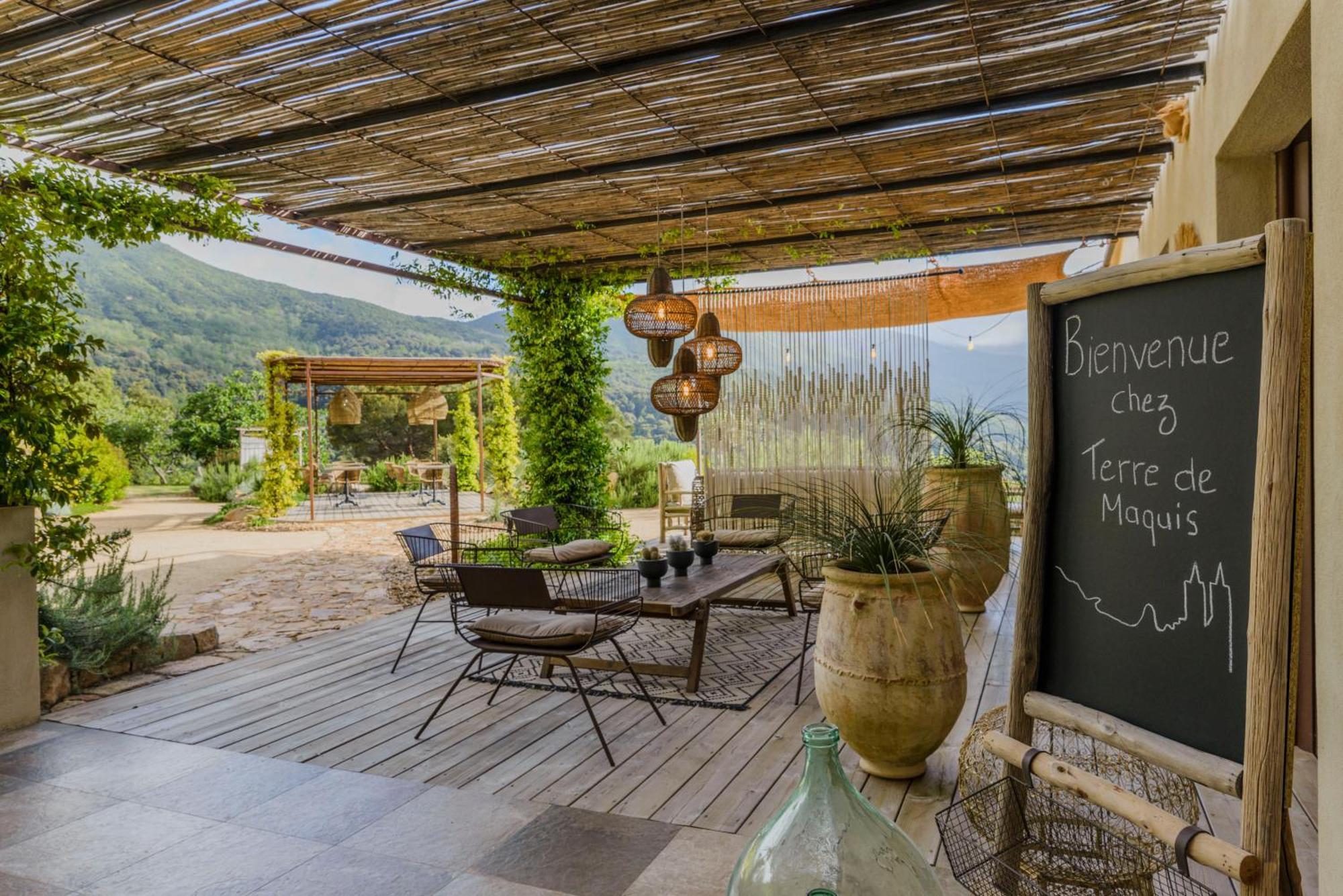 Terre De Maquis, Maison D'Hotes Vue Mer Corse Sari-D'orcino Dış mekan fotoğraf