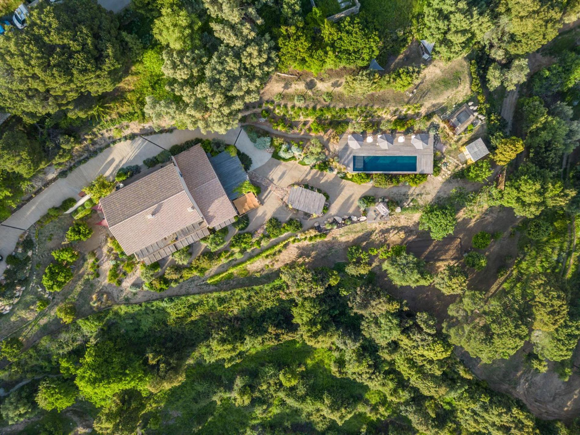 Terre De Maquis, Maison D'Hotes Vue Mer Corse Sari-D'orcino Dış mekan fotoğraf